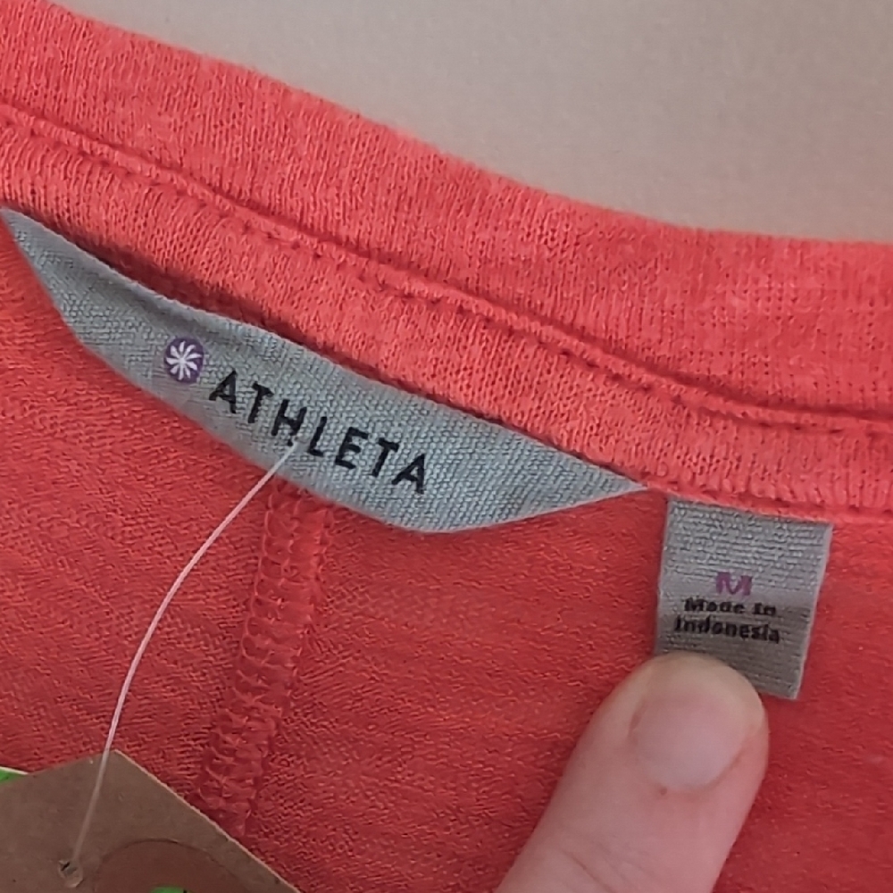 Athleta Vibrant Coral Tank Top - Picture 2 of 3